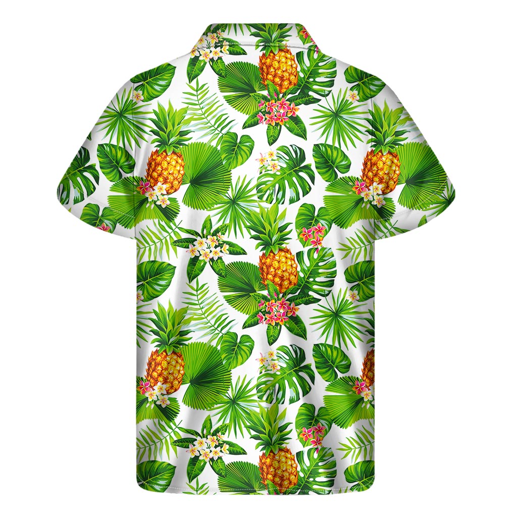 Pineapple Paradise: Hawaiian Short Sleeve Shirt - 2