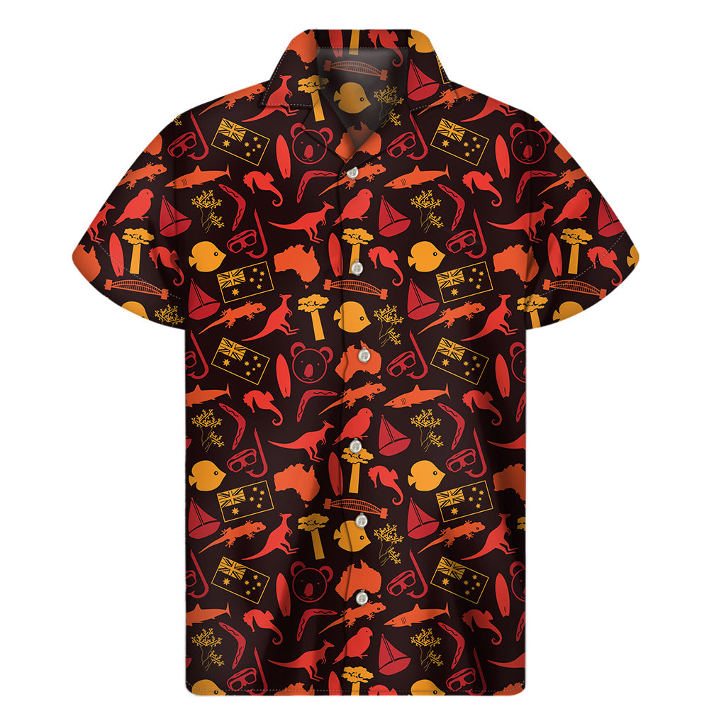 Tropical Vibes: Hawaiian Print Short Sleeve Shirt for Men - 1