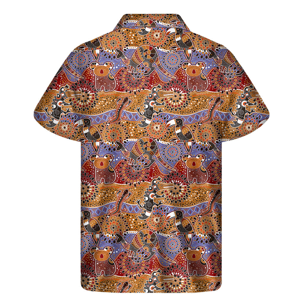 Tropical Paradise: Australian Animals Hawaiian Short Sleeve Shirt - 2