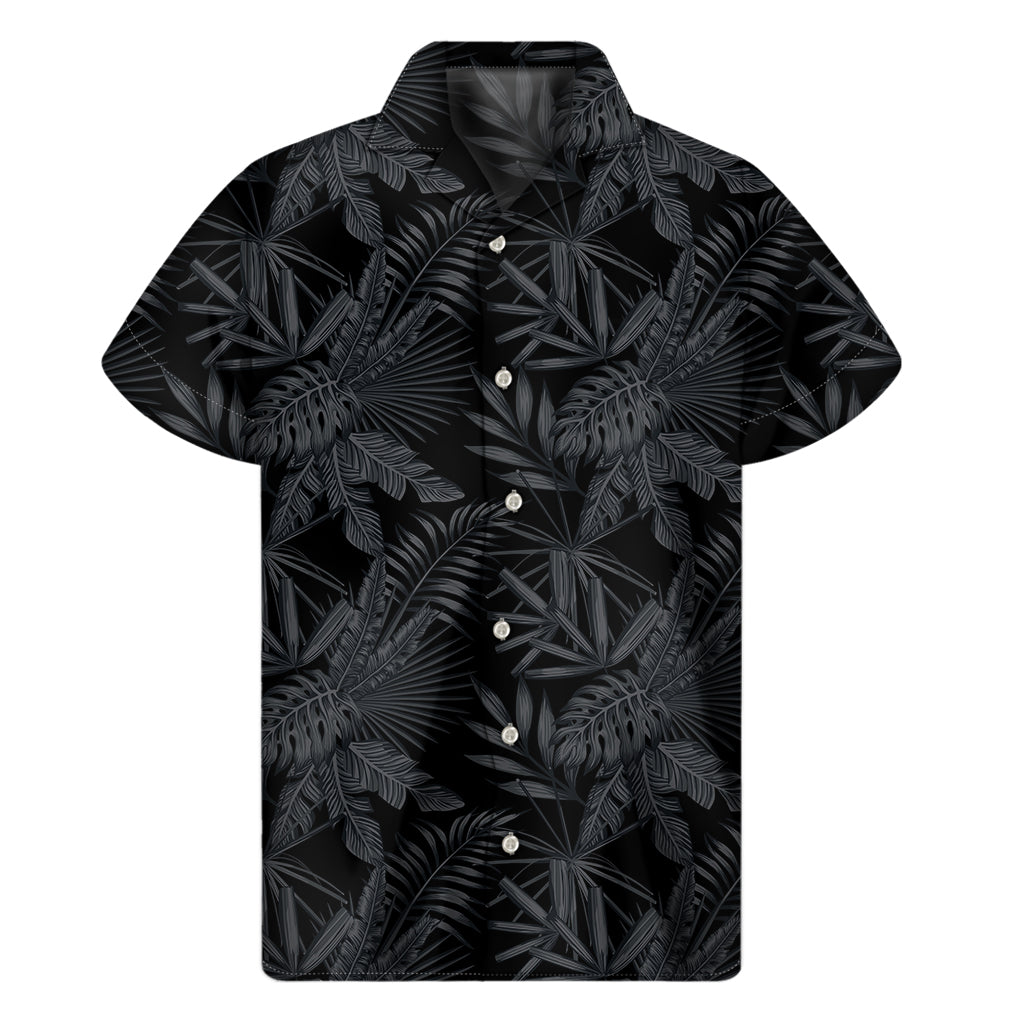 Black Palm Leaf Aloha: The Ultimate Hawaiian Outfit - 1