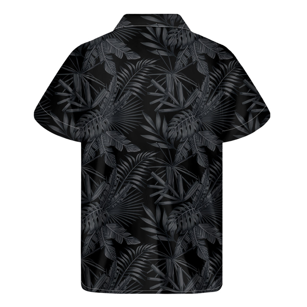 Black Palm Leaf Aloha: The Ultimate Hawaiian Outfit - 2
