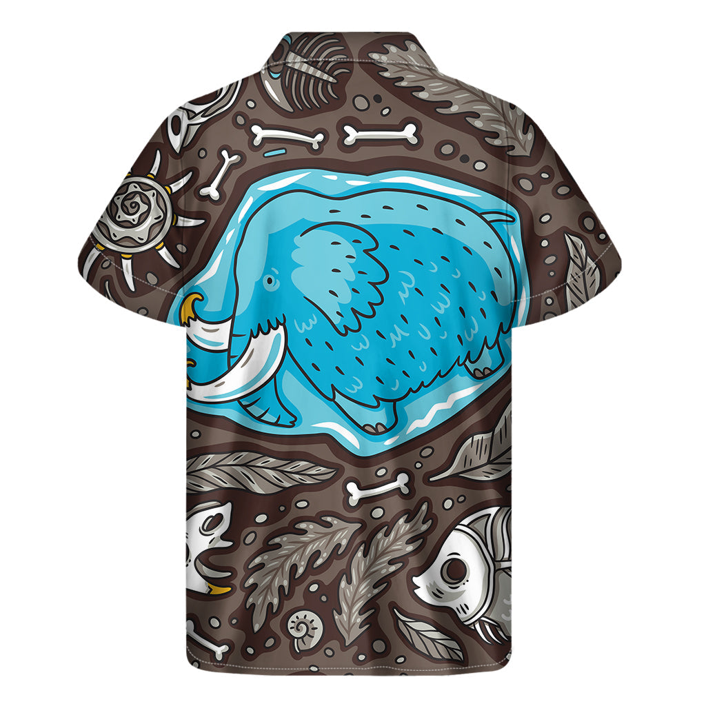 Frozen Mammoth and Fossil Hawaiian Shirt: Embrace the Aloha Spirit in Style - 2