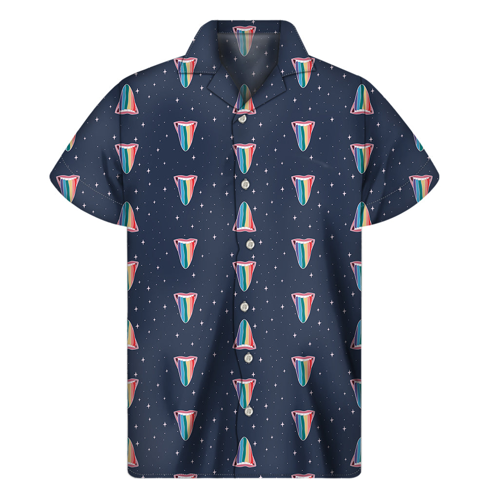 Tropical Vibe: Hawaiian Printed Short Sleeve Shirt - 1