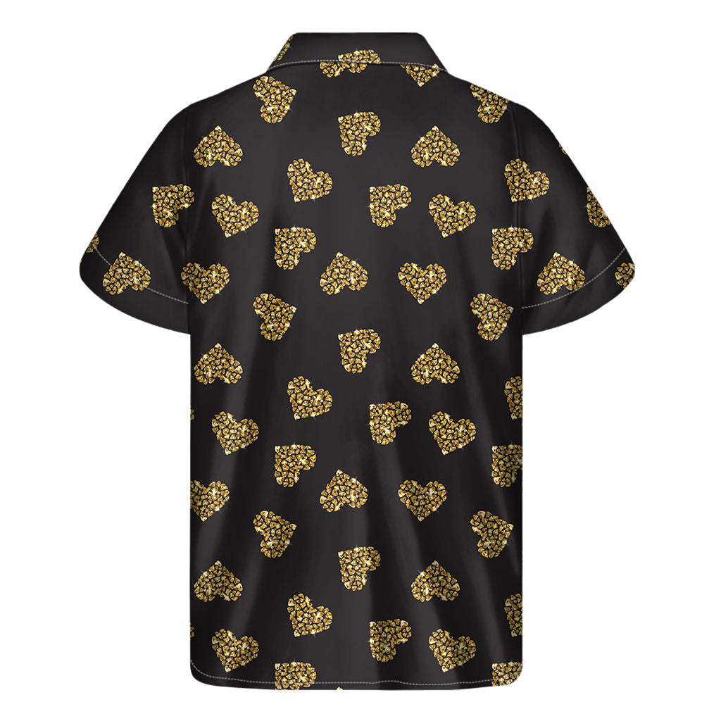 Golden Heart Hawaiian Short Sleeve Shirt - 2