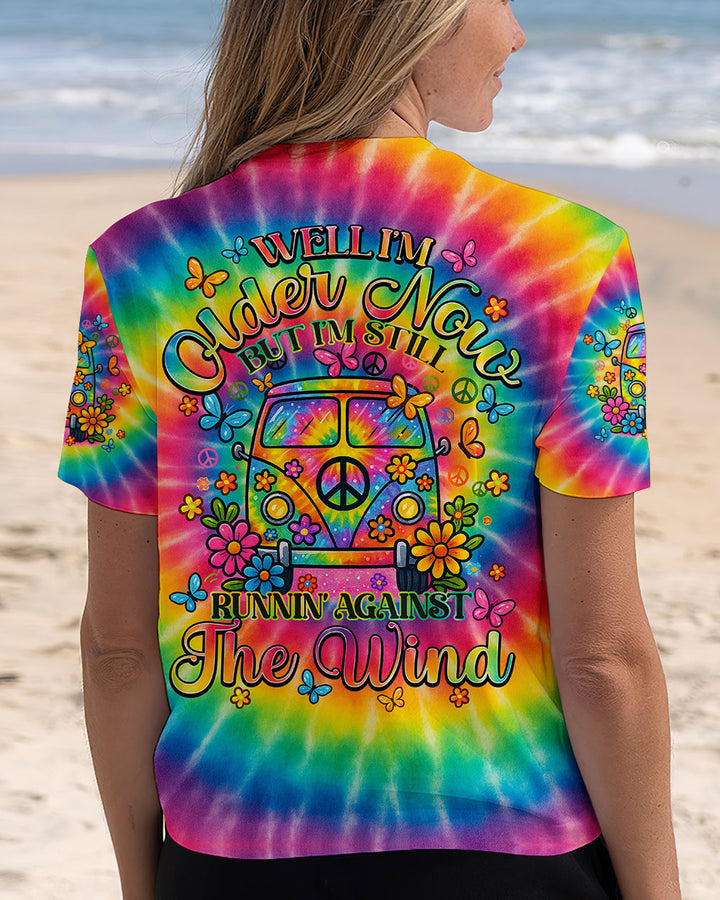 Running Against The Win Tie Dye T-shirt