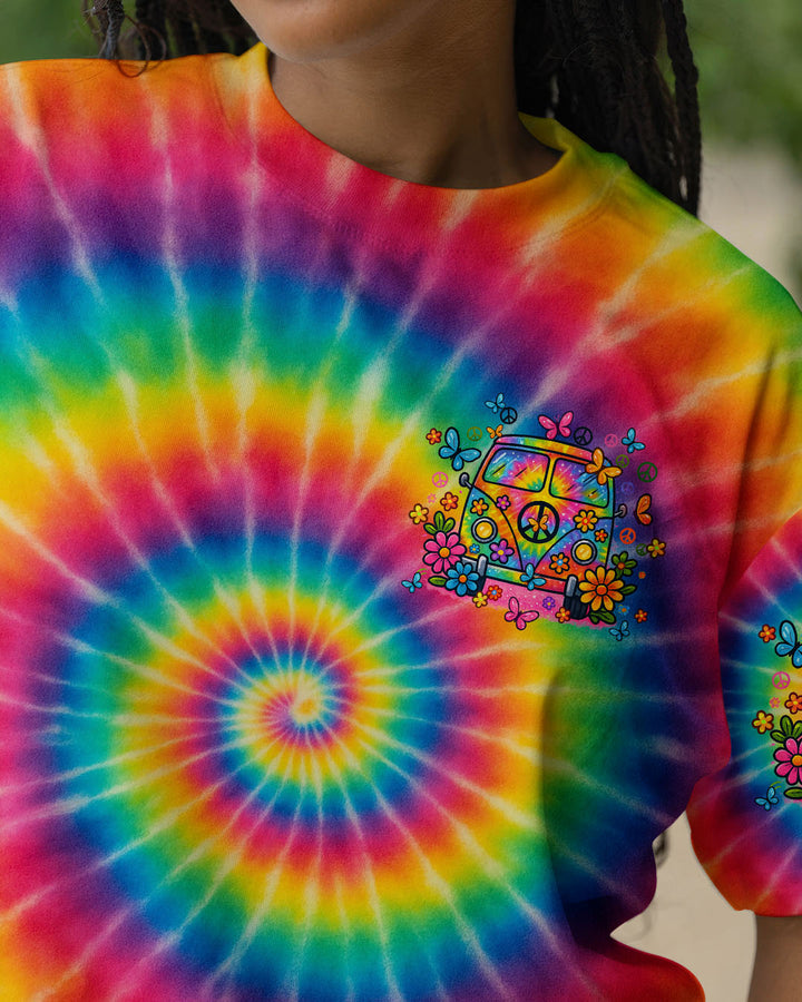 Running Against The Win Tie Dye T-shirt