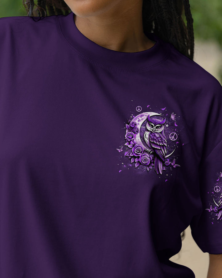 Hello Darkness My Old Friend Owl T-shirt