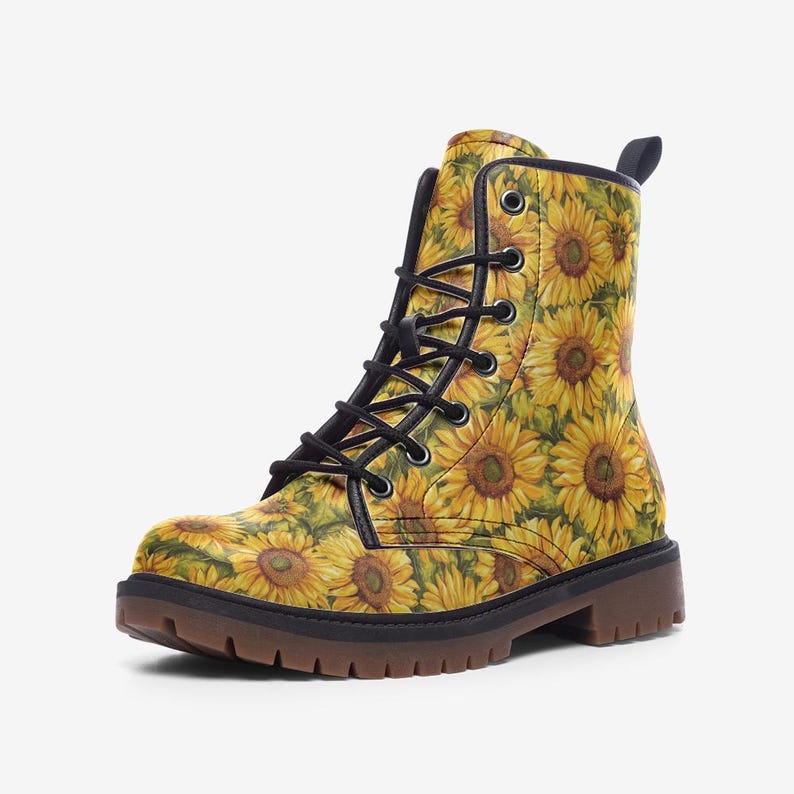 Sunflower Boots Floral