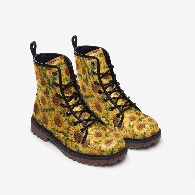 Sunflower Boots Floral