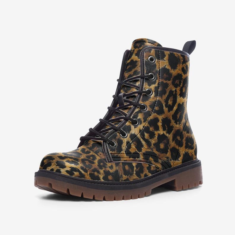 Leopard Print Boots