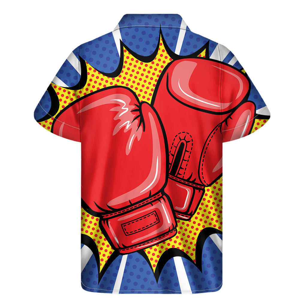 Hawaiian Punch Print Men's Short Sleeve Shirt - 2
