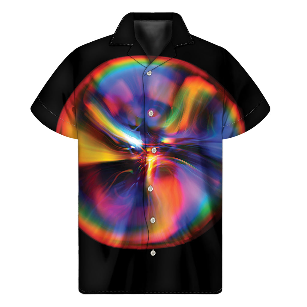 Island Vibes: Hawaiian Short Sleeve Shirt in Rave Bubble Print - 1