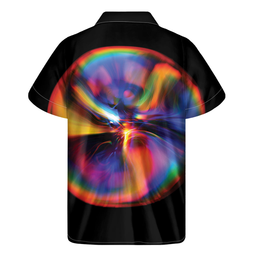 Island Vibes: Hawaiian Short Sleeve Shirt in Rave Bubble Print - 2