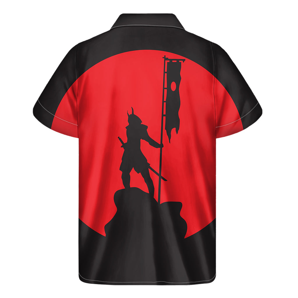 Sunset Samurai Hawaiian Short Sleeve Shirt for Men - 2