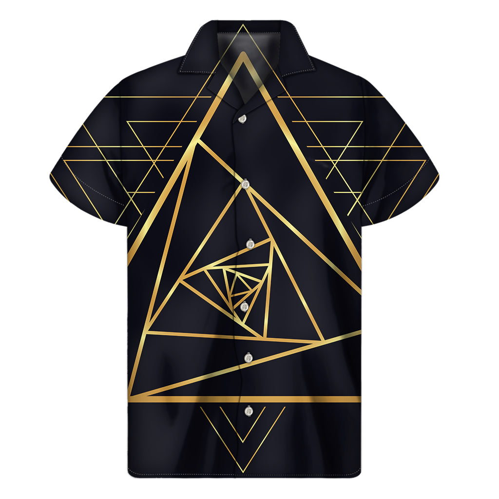 Rose Pyramid Hawaiian Short Sleeve Shirt: Embrace the Aloha Spirit - 1