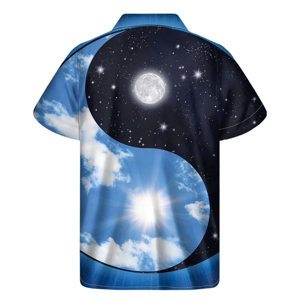 Sky and Space Yin Yang Hawaiian Short Sleeve Shirt - 2
