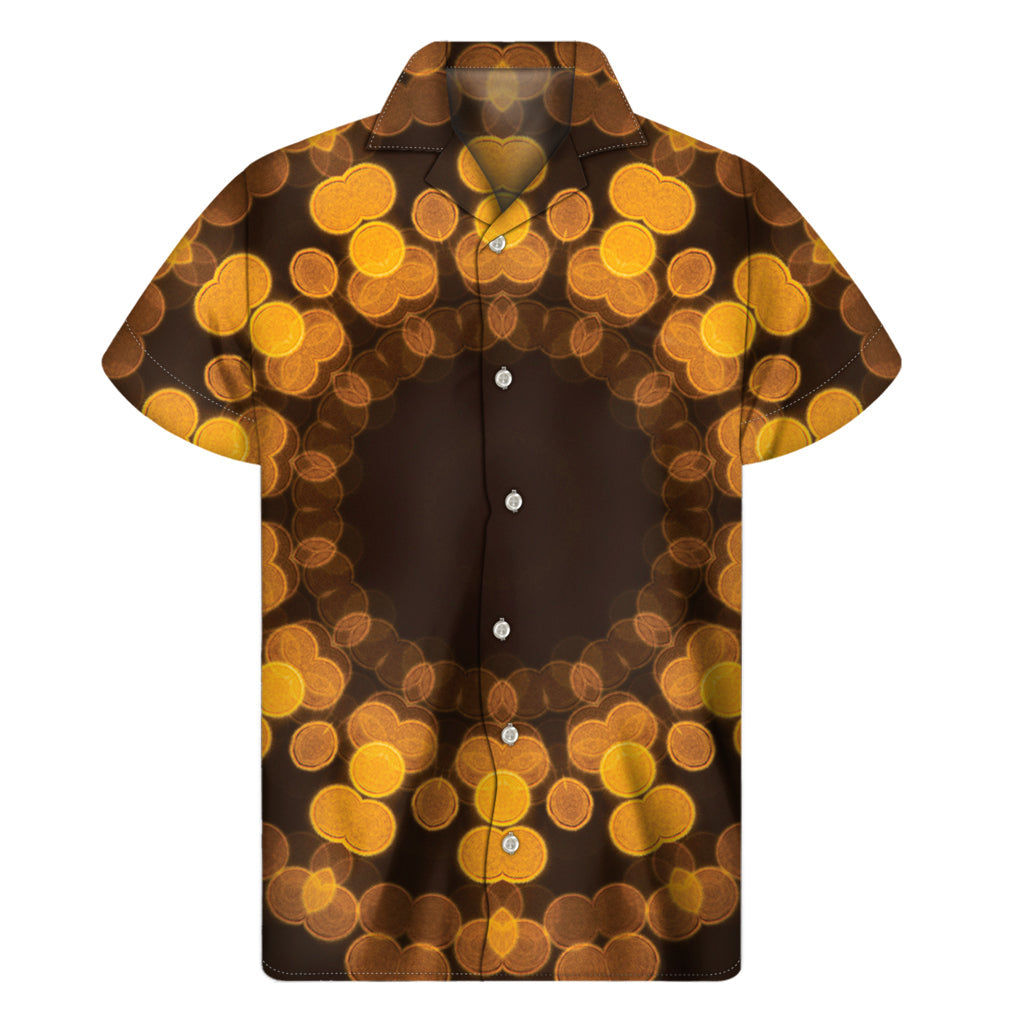 Sunny Skies: Hawaiian Kaleidoscope Print Short Sleeve Shirt - 1