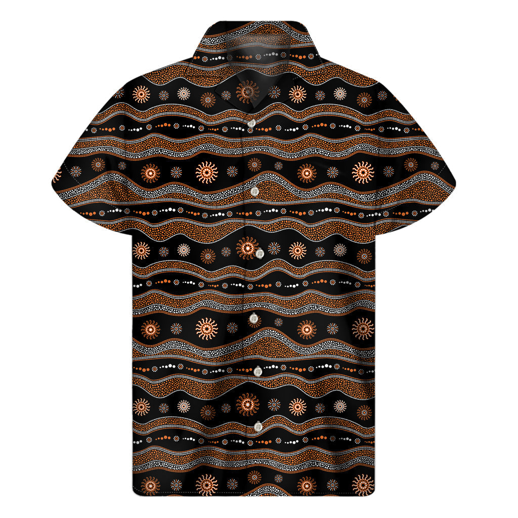 Tropical Vibes: Hawaiian Inspired Men's Short Sleeve Shirt - 1