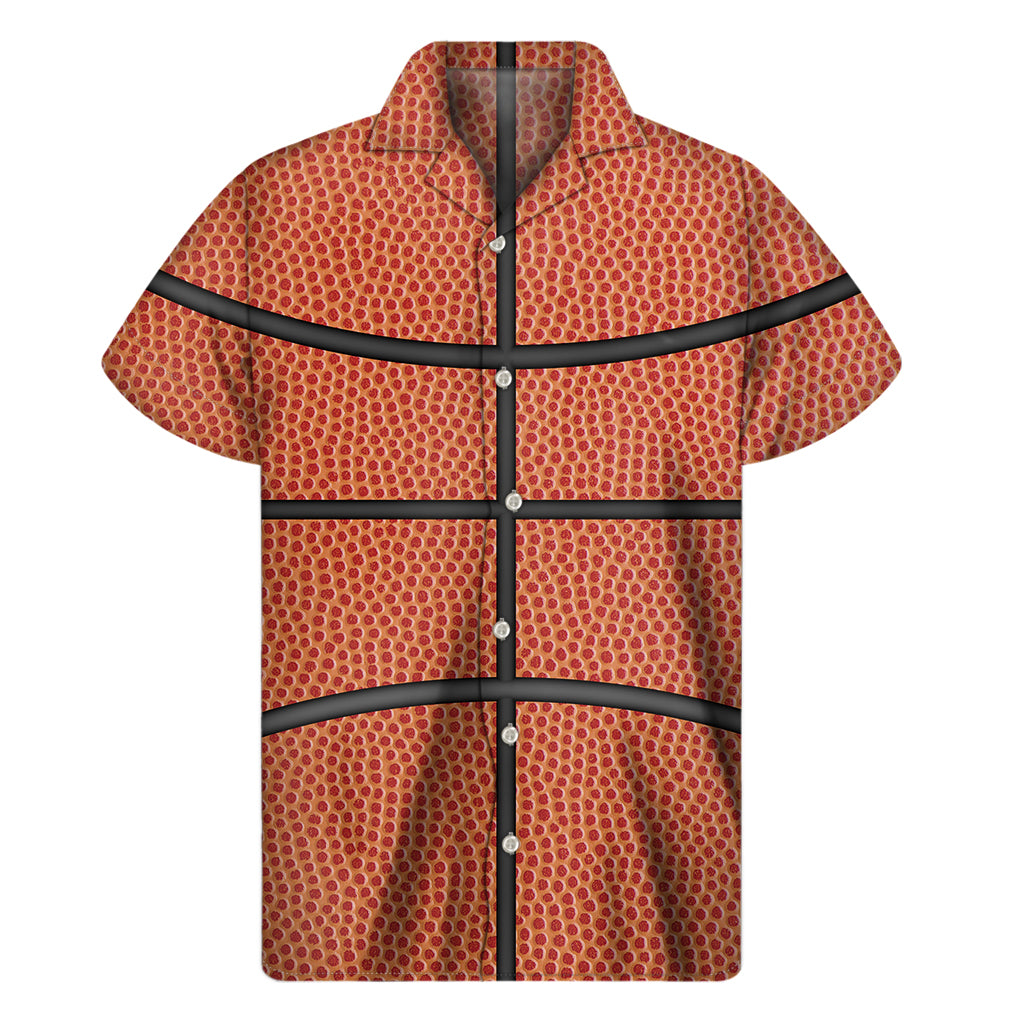 Island Hoops: Hawaiian Basketball Print Short Sleeve Shirt - 1