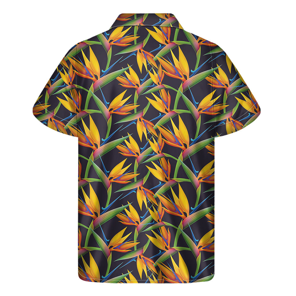 Island Vibes: Bird of Paradise Hawaiian Short Sleeve Shirt - 2