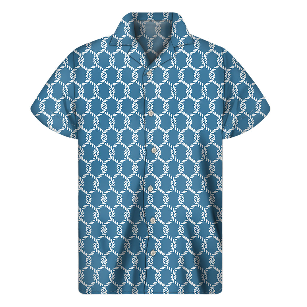 Knots of Aloha: Hawaiian Outfit Short Sleeve Shirt - 1