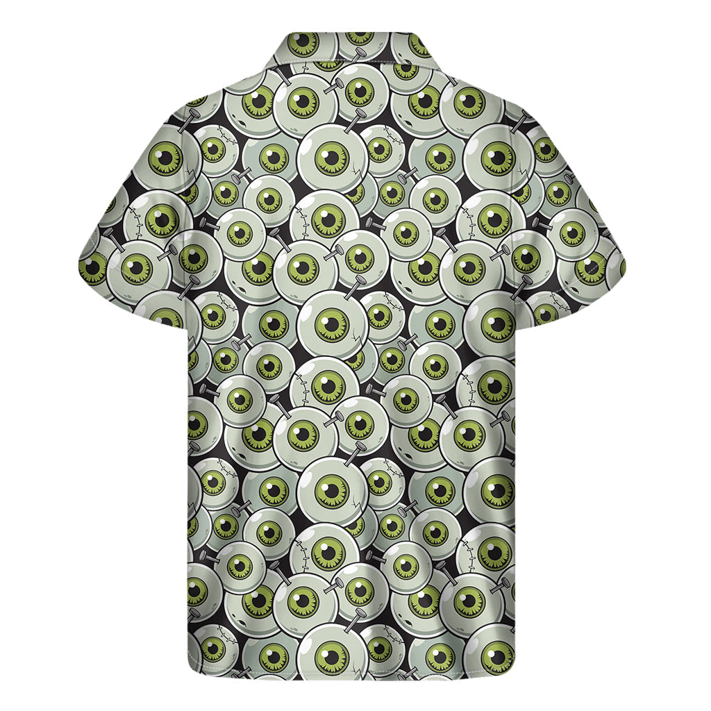 Frankenstein Eyeball Hawaiian Short Sleeve Shirt - 2