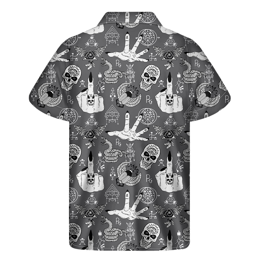 Hawaiian Aloha Print Men's Short Sleeve Shirt - 2