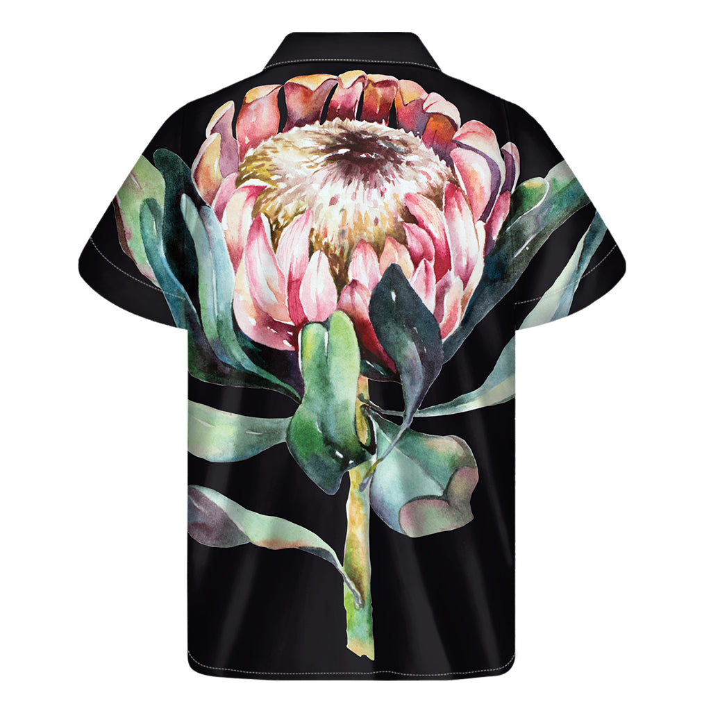 Protea Blossom Hawaiian Short Sleeve Shirt - 2