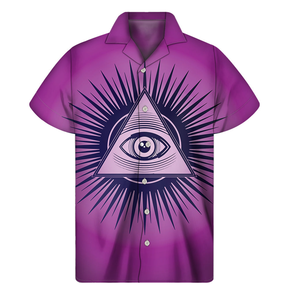 Eye of Providence Hawaiian Shirt: Embrace the Aloha Spirit in Style - 1
