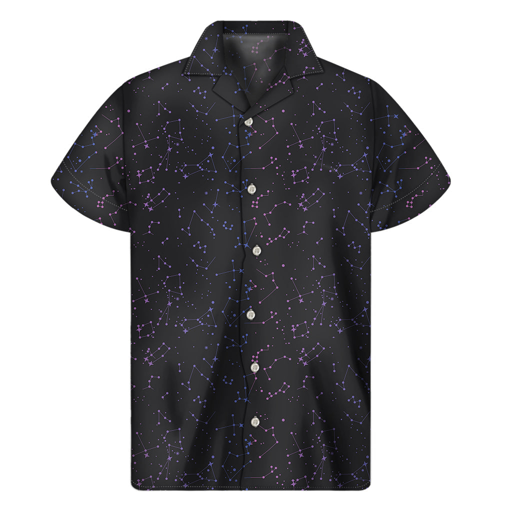 Starry Hawaiian Nights Men's Aloha Shirt - 1