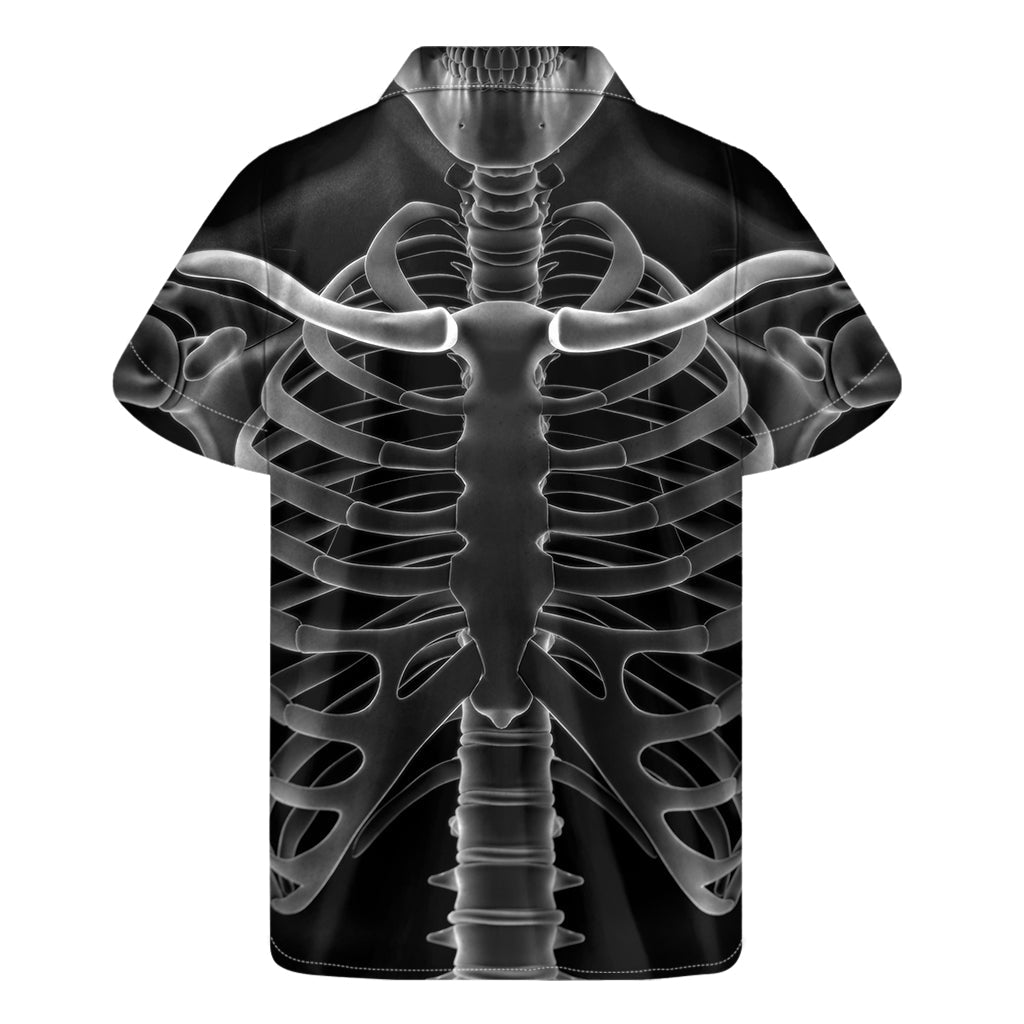 Radiologist's Paradise: Hawaiian Print Short Sleeve Shirt - 2