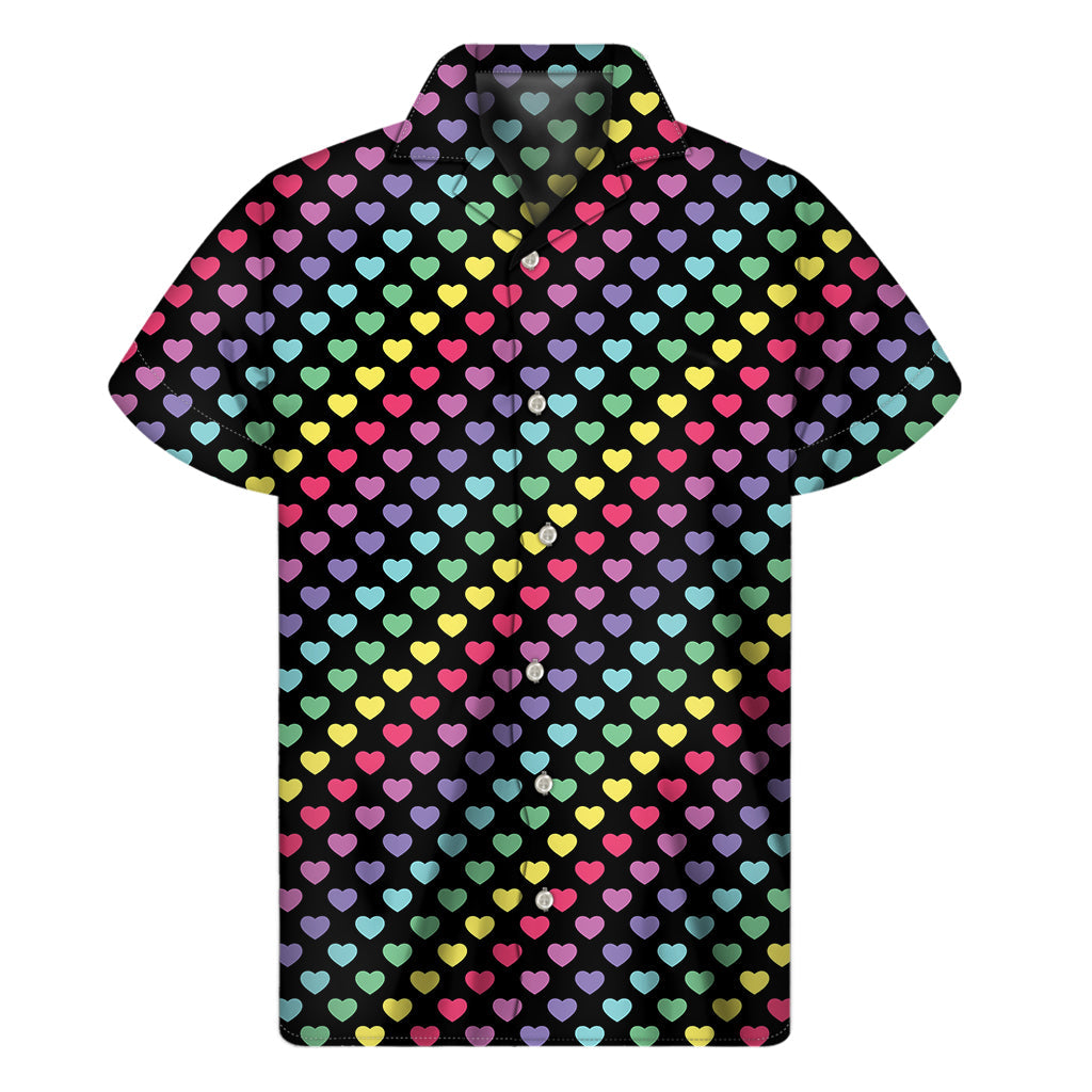 Rainbow Heart Hawaiian Aloha Shirt - 1