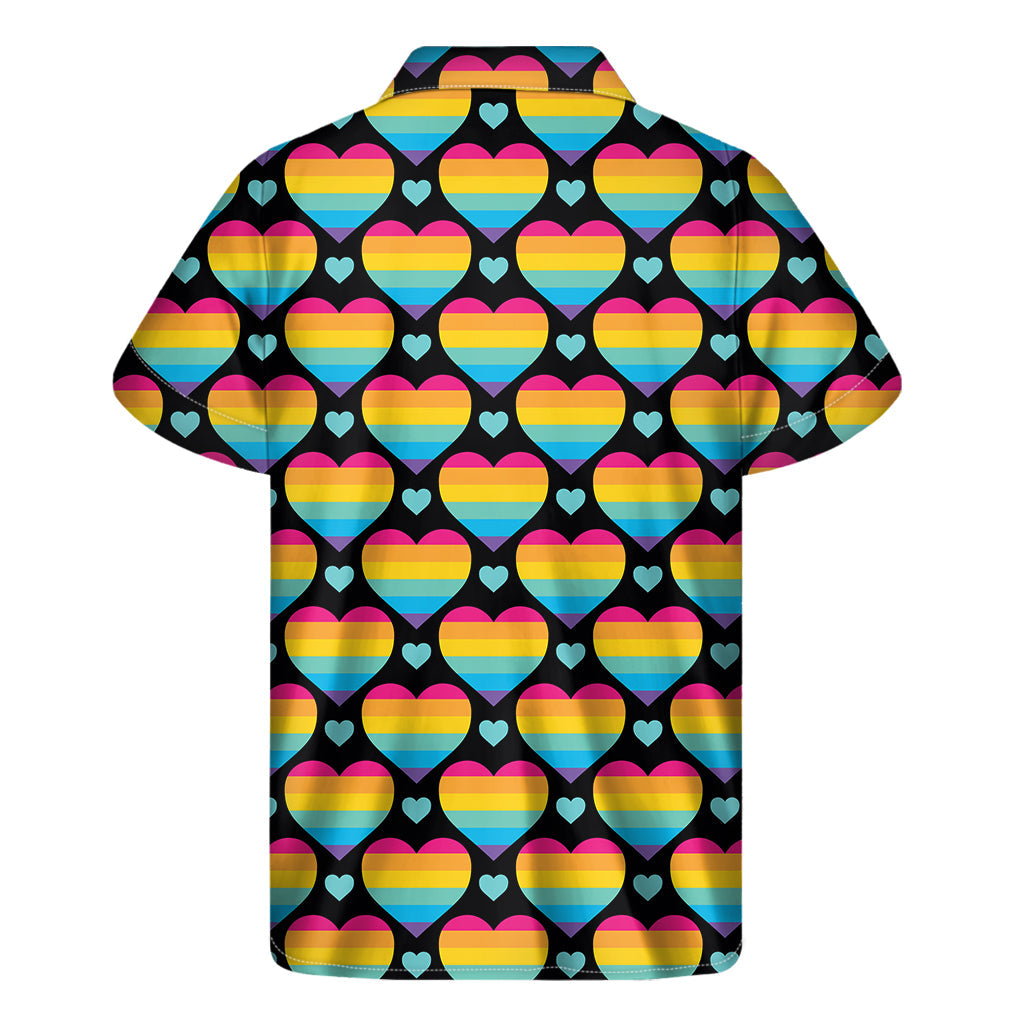 Colorful Pride Hawaiian Print Short Sleeve Shirt - 2