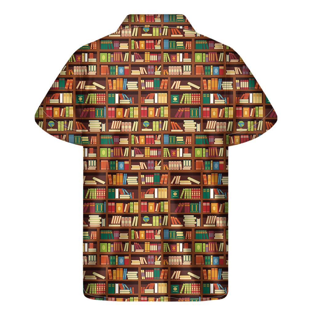Island Dreams: Hawaiian Reading Library Pattern Short Sleeve Shirt - 2