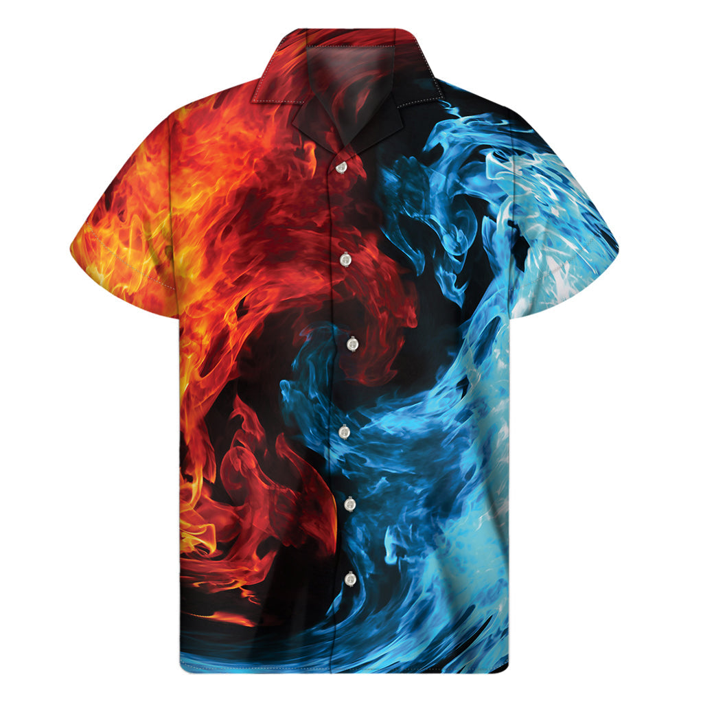 Island Flame: Hawaiian Short Sleeve Shirt - 1