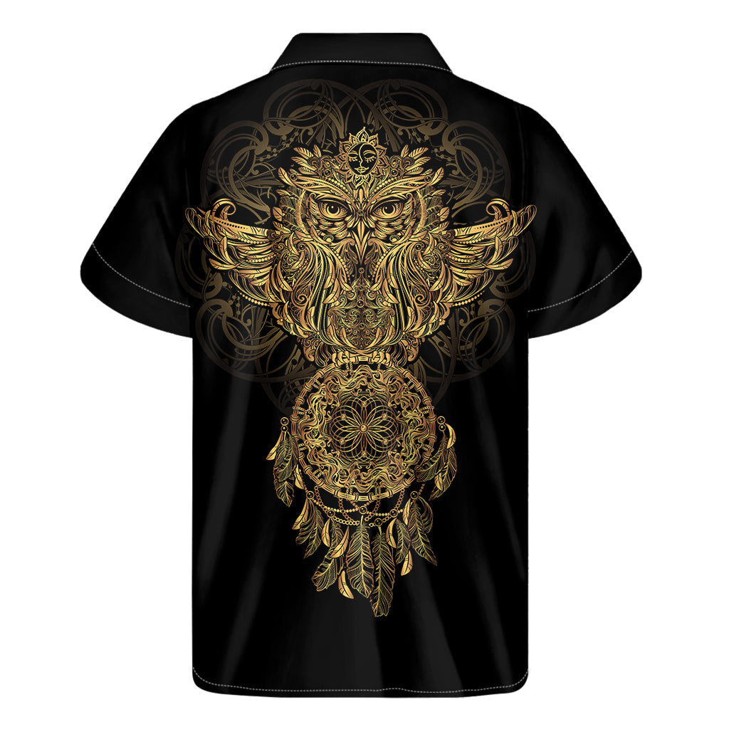 Spiritual Owl Hawaiian Aloha Short Sleeve Shirt - 2