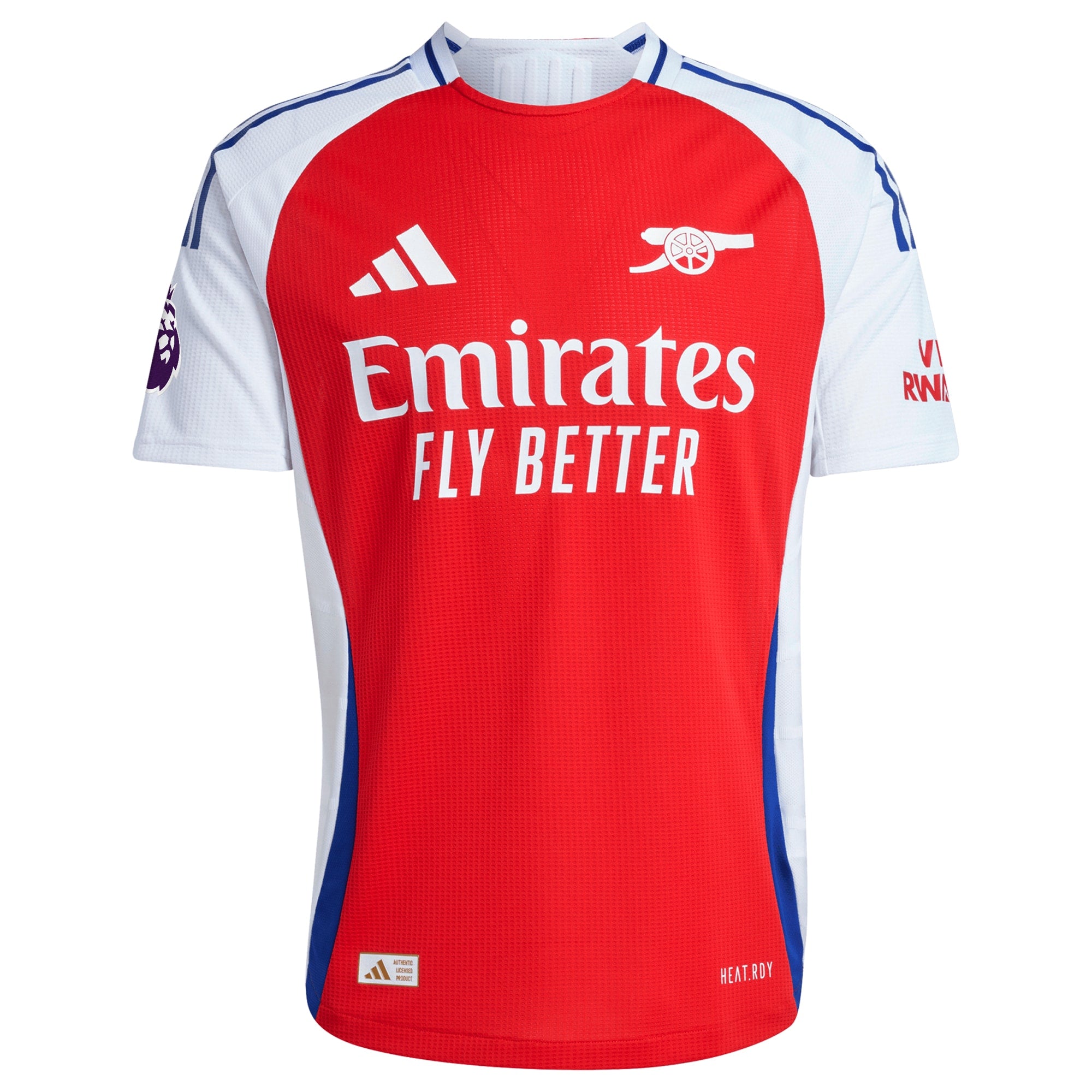 Bukayo Saka Arsenal adidas 2024/25 Home Authentic Player Jersey – Red - 2
