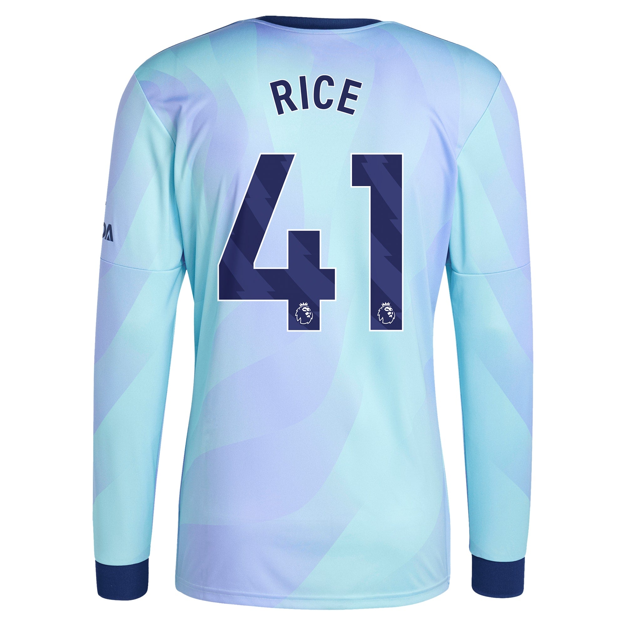 Declan Rice Arsenal adidas Originals 2024/25 Third Long Sleeve Player Jersey - 3