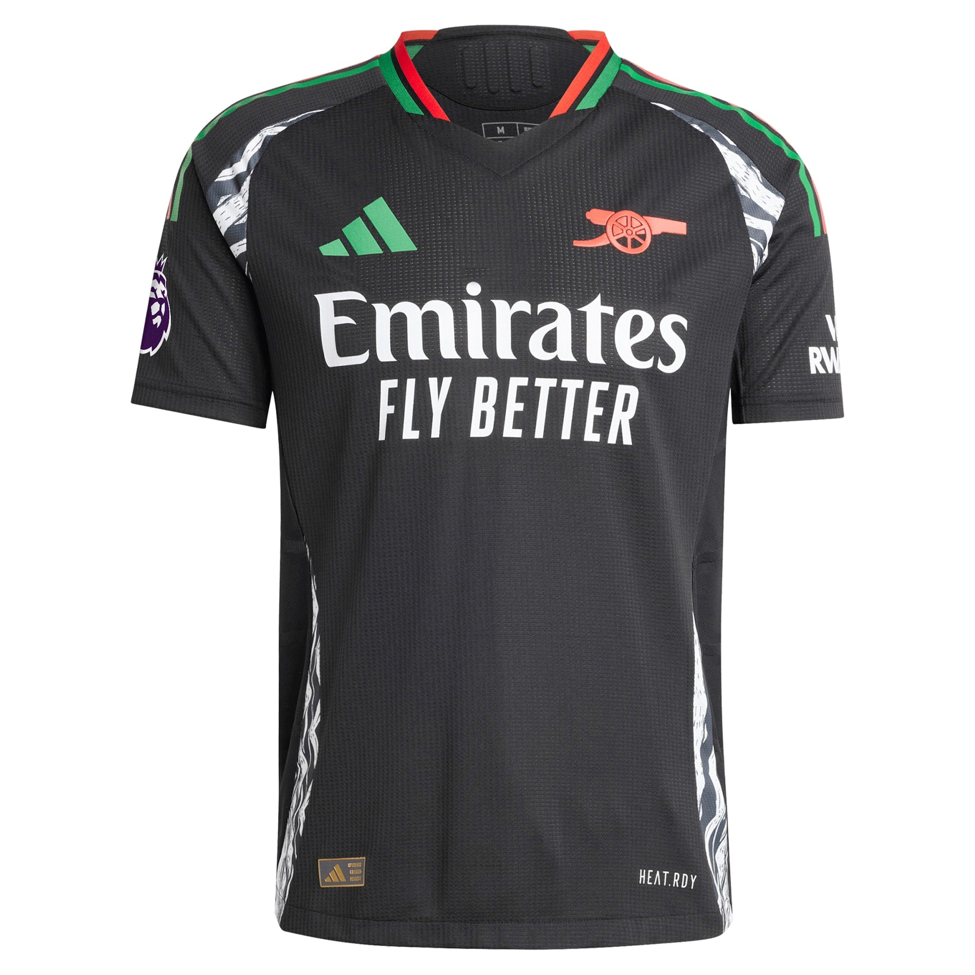 Arsenal adidas 2024/25 Home Authentic Custom Jersey – Red - 5