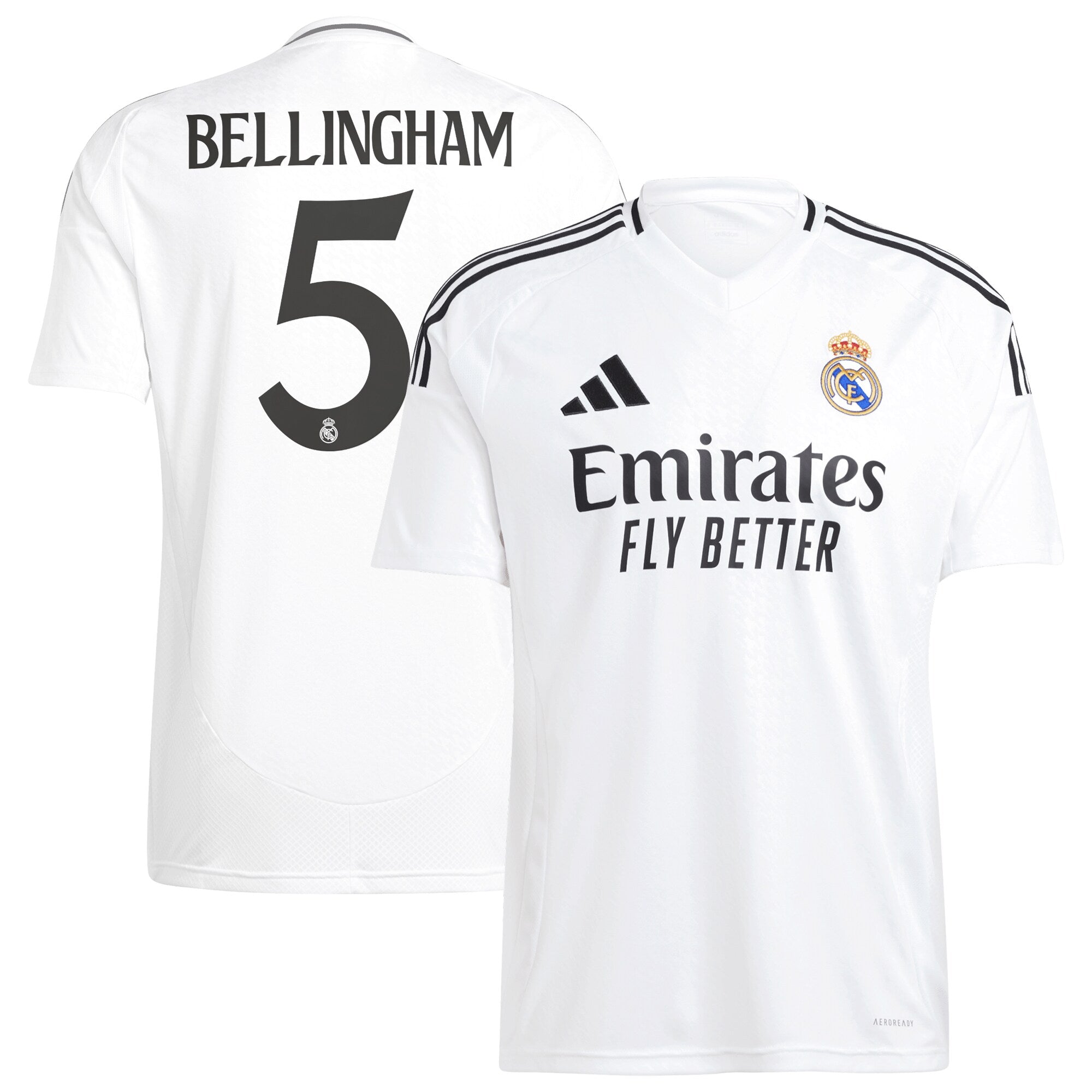 Jude Bellingham Real Madrid adidas Originals 2024/25 Third Player Jersey - 4