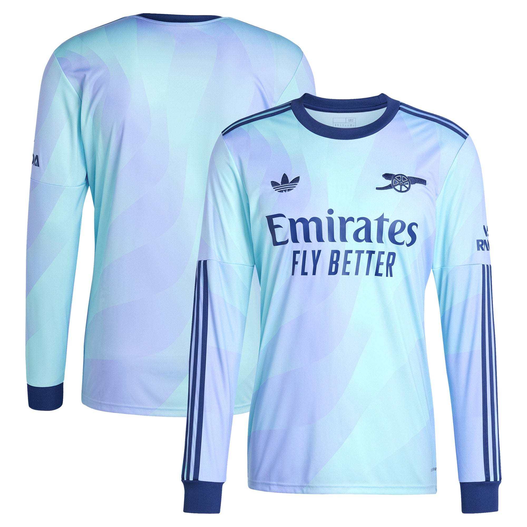 Arsenal adidas Originals 2024/25 Third Long Sleeve Jersey - 1