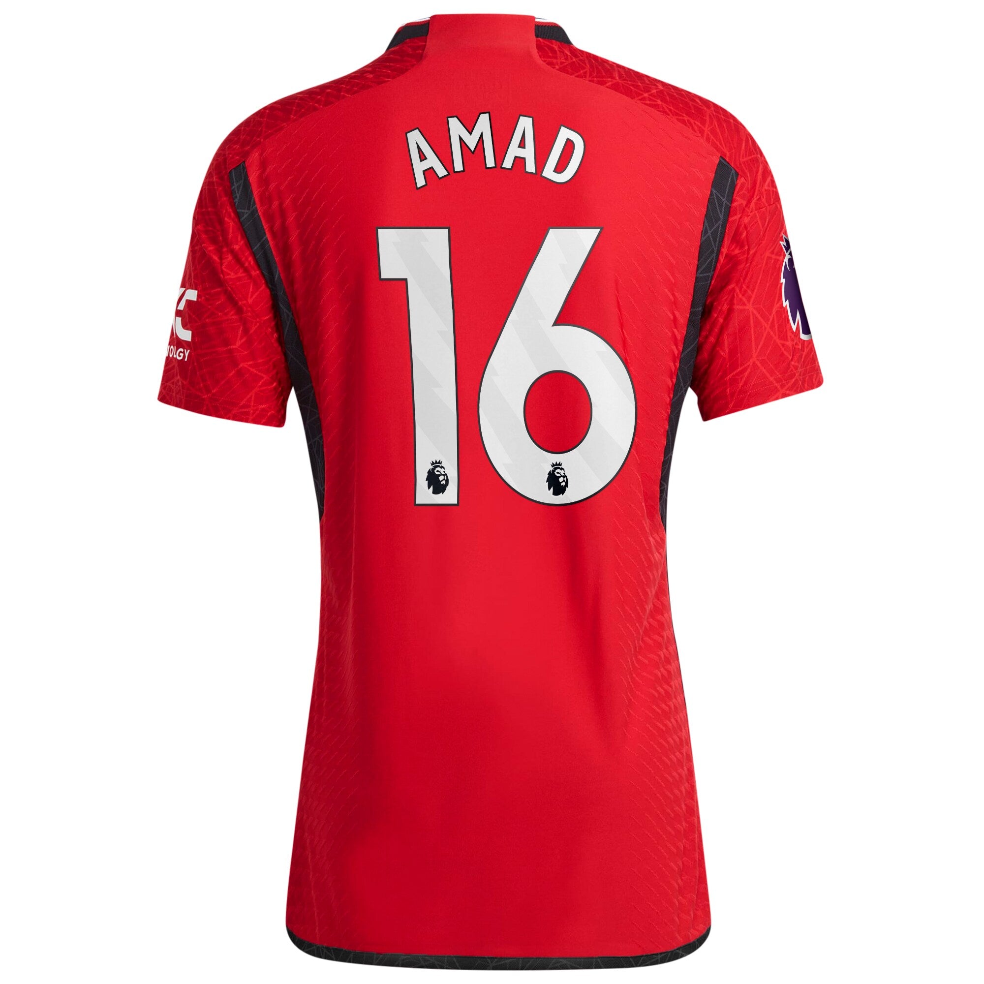 Amad Diallo Manchester United adidas Authentic Player Jersey????Red - 3