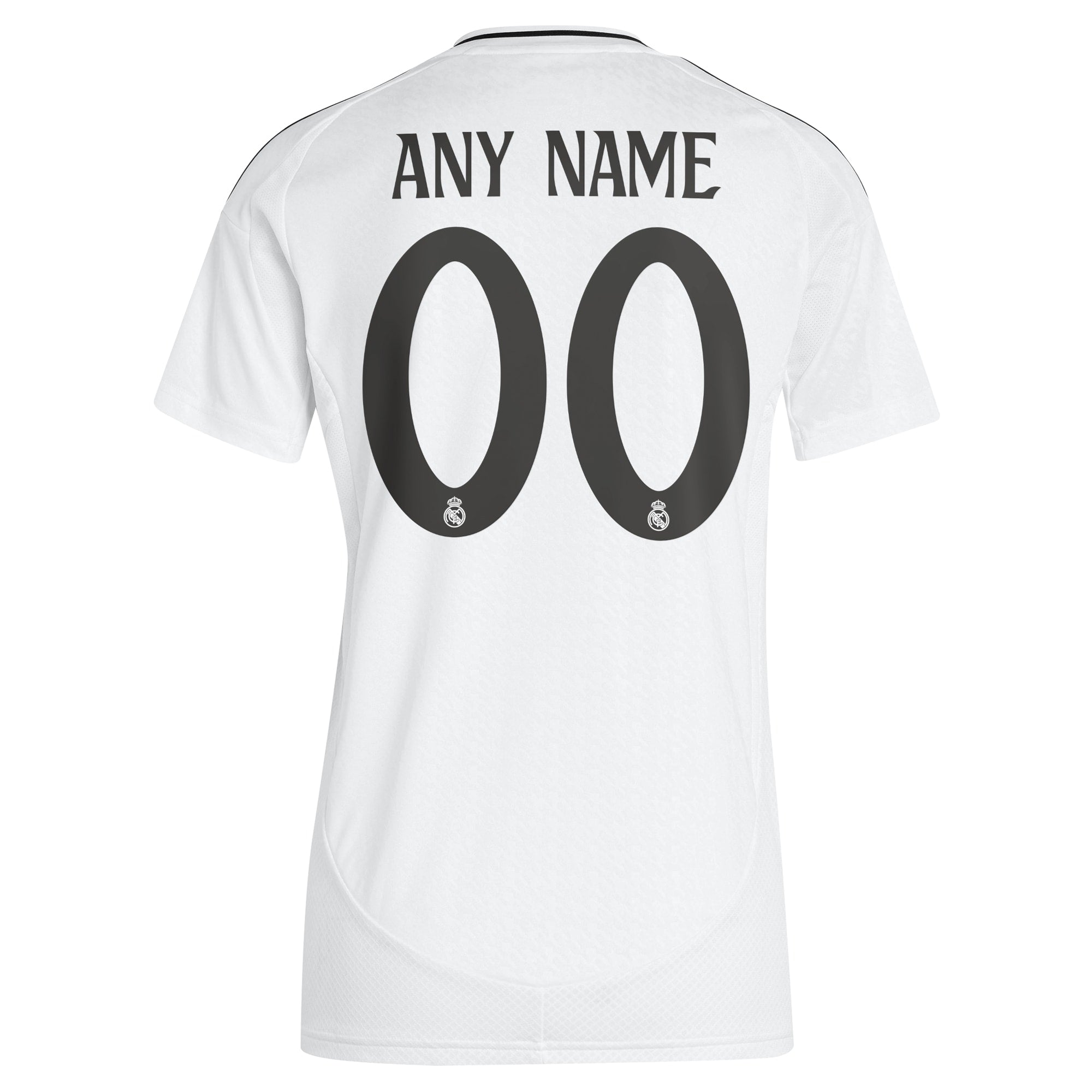 Real Madrid adidas Women's 2024/25 Home Custom Jersey - 3