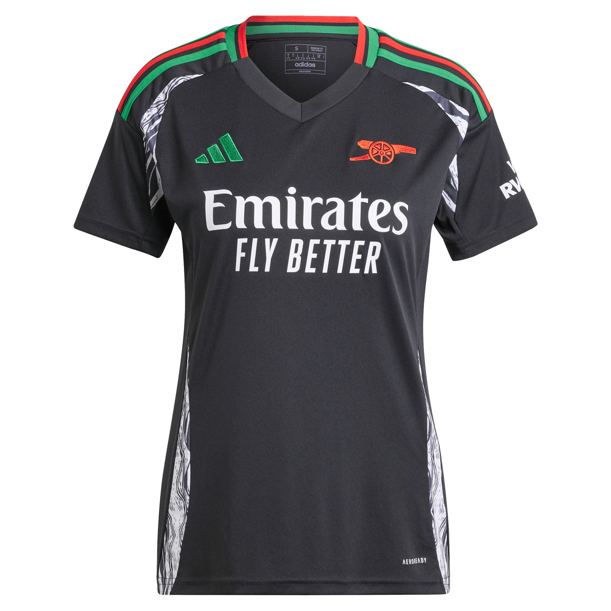 Arsenal adidas Women's 2024/25 Home Custom Jersey – Red - 5