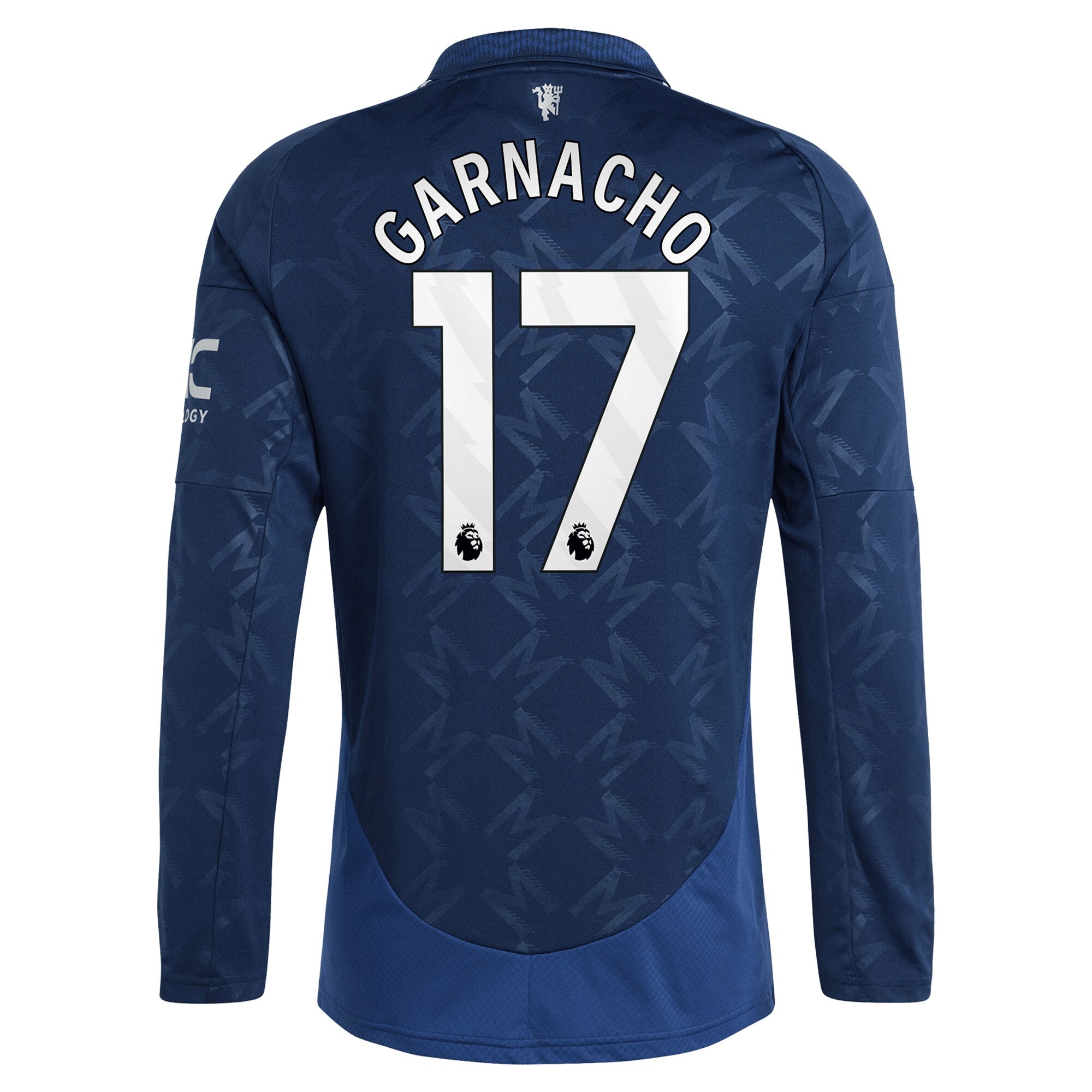 Alejandro Garnacho Manchester United adidas 2024/25 Away Long Sleeve Player Jersey - 3