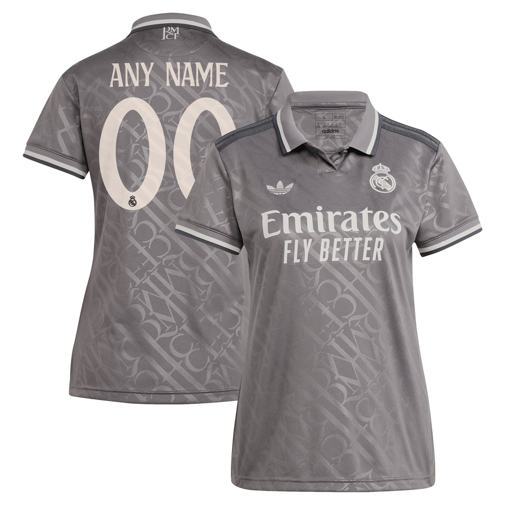 Real Madrid adidas Women's 2024/25 Home Custom Jersey - 5