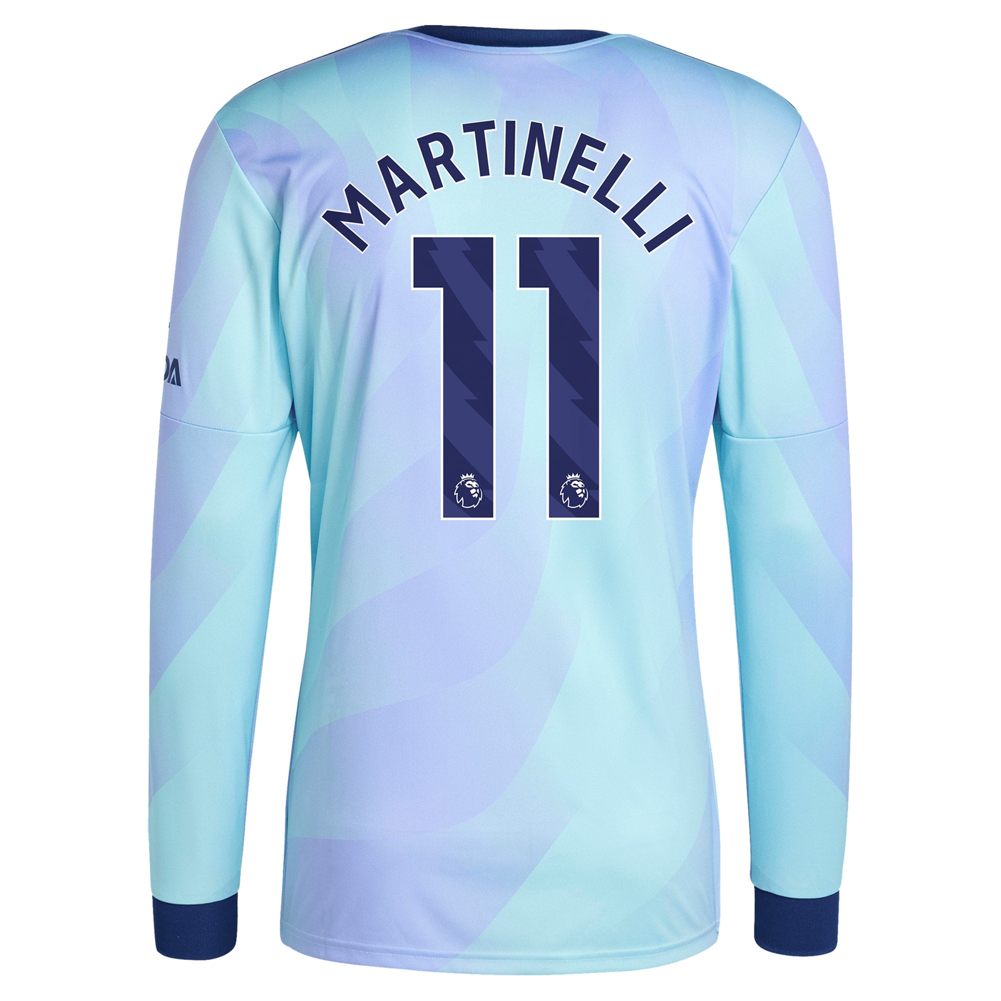 Gabriel Martinelli Arsenal adidas Originals 2024/25 Third Long Sleeve Player Jersey - 3