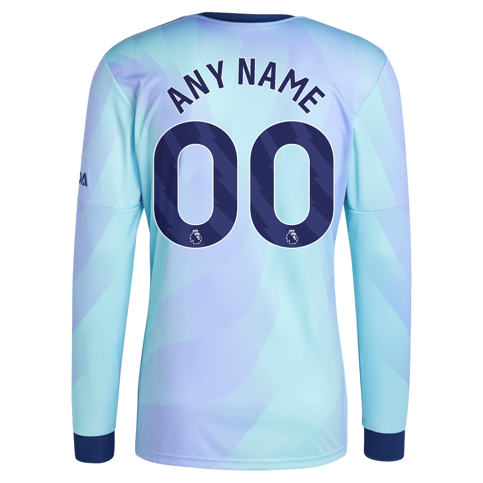 Arsenal adidas 2024/25 Away Long Sleeve Custom Jersey - 6