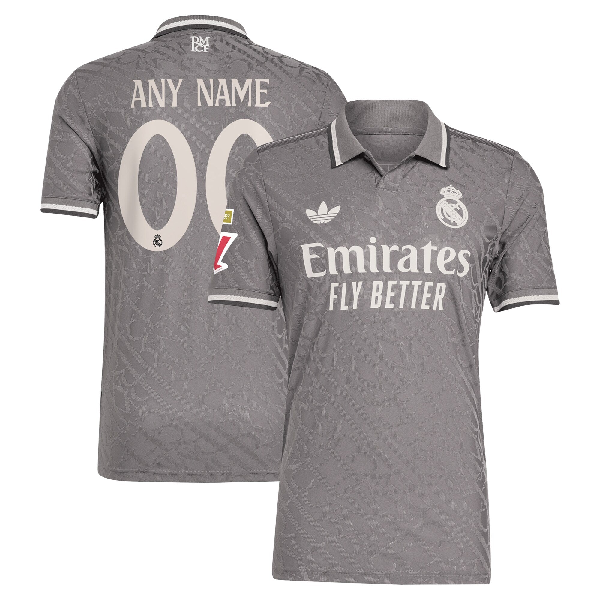 Real Madrid adidas 2024/25 Home Authentic Custom Jersey - 6