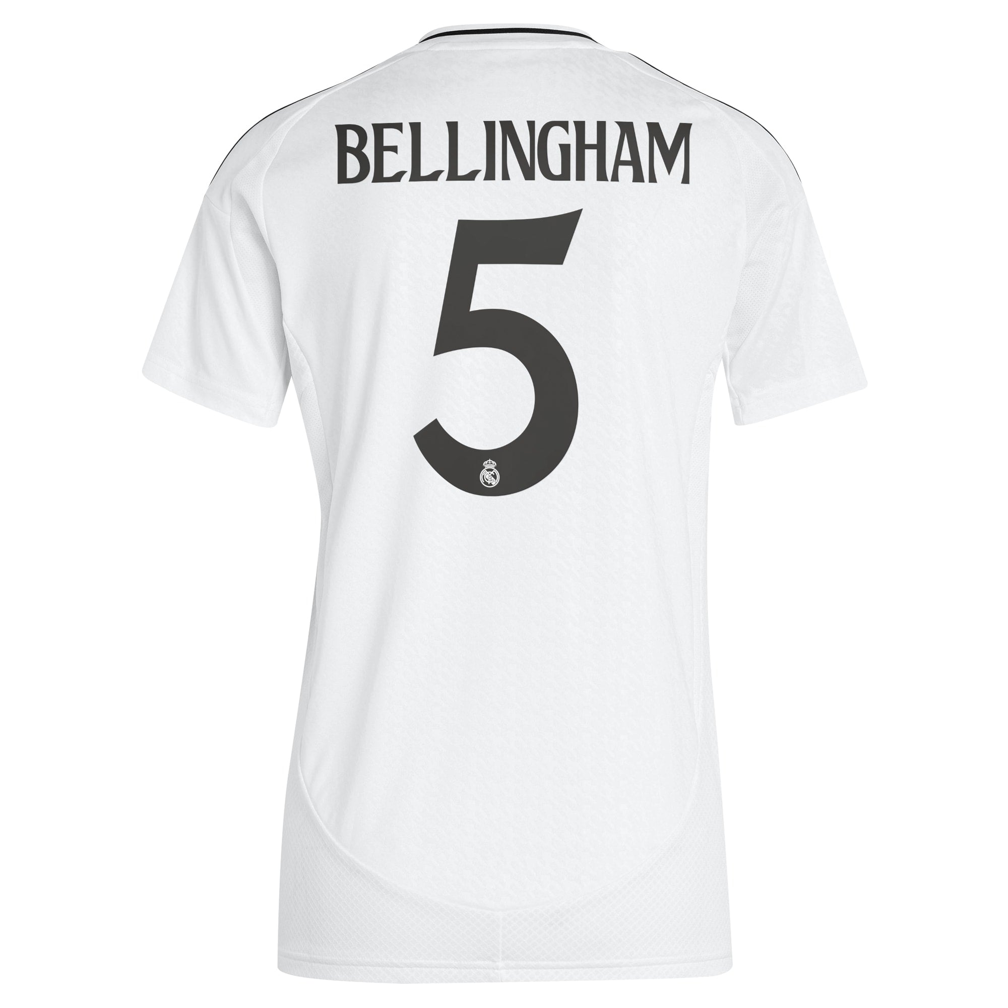 Jude Bellingham Real Madrid adidas Women's 2024/25 Home Player Jersey - 3